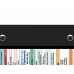 WhiteCoat Clipboard® Trifold - Black Physical Therapy Edition